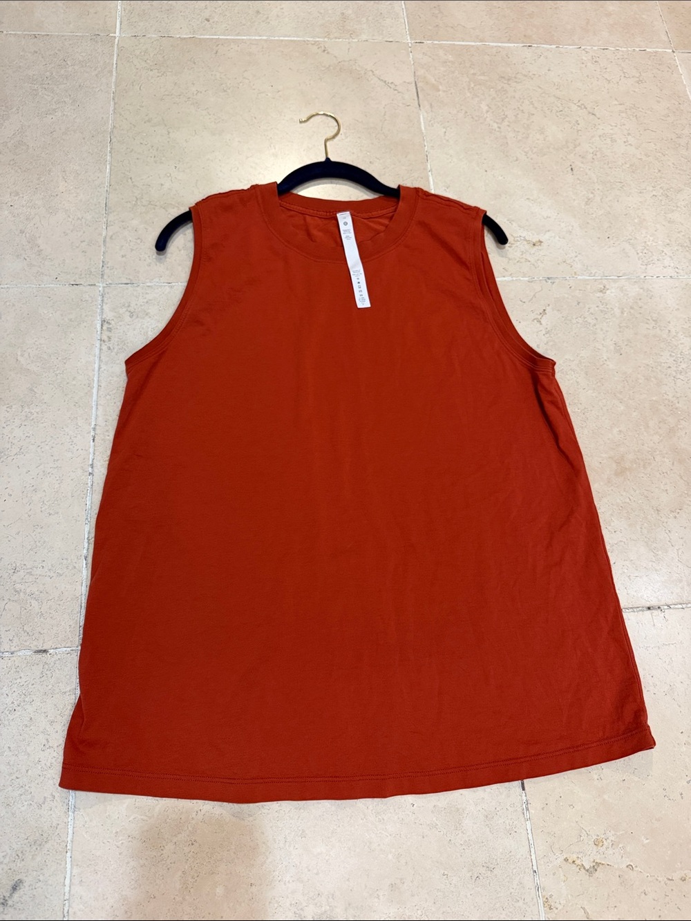 lululemon athletica Relaxed Crewneck Tank - Rust